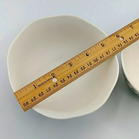 🦋2x HP! COPY- 2 Lenox Butterfly Meadows Deep Bowls. Beautiful Nature Pattern. - Picture 6 of 10